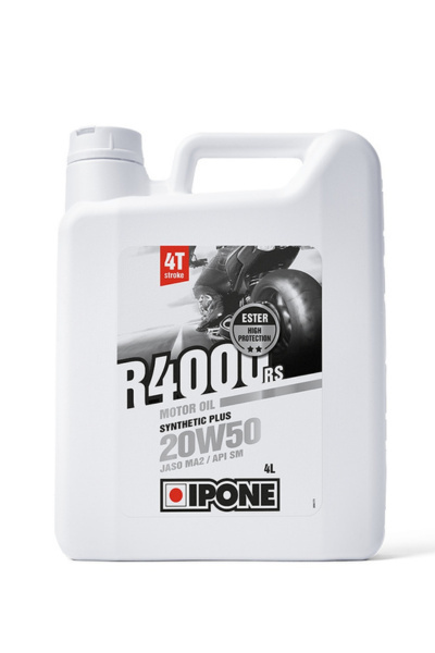 IPONE R4000 RS 20W-50 OLEJ SILNIKOWY SEMISYNTETYK 4L (ESTER, MA2) IPONE R4000 RS 20W-50 OLEJ SILNIKOWY SEMISYNTETYK 4L (ESTER, MA2)