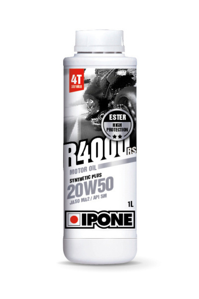 IPONE R4000 RS 20W-50 OLEJ SILNIKOWY SEMISYNTETYK 1L (ESTER, MA2) IPONE R4000 RS 20W-50 OLEJ SILNIKOWY SEMISYNTETYK 1L (ESTER, MA2)