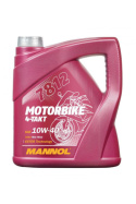 MANNOL OLEJ SILNIKOWY 4T MOTORBIKE 10W-40 4L ESTER + MA2 SYNTETYK 7812