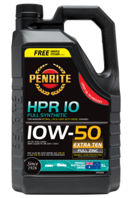 PENRITE HPR 10 10W-50 5L - Full Synthetic