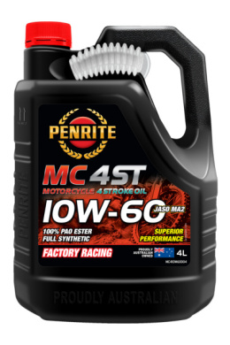 PENRITE MC-4ST 10W-60 4T (100% PAO & ESTER) 4L