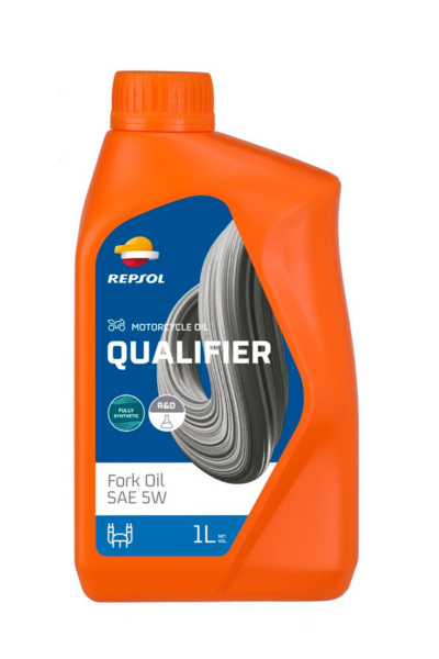 REPSOL OLEJ DO TELESKOPÓW / AMORTYZATORÓW / ZAWIESZENIA QUALIFIER FORK OIL SAE 5W 1L