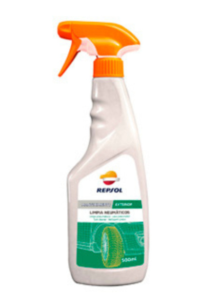 REPSOL ŚRODEK CZYSZCZĄCY I KONSERWUJĄCY OPONY TIRE CLEANER SPRAY 500 ML