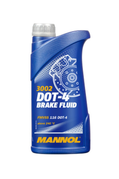 MANNOL BRAKE FLUID DOT-4 500ML - PŁYN HAMULCOWY (3002) MANNOL BRAKE FLUID DOT-4 500ML - PŁYN HAMULCOWY (3002)