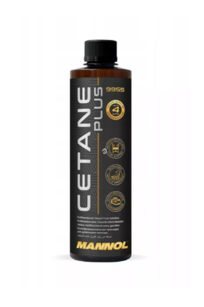 MANNOL DIESEL CETAN PLUS 450ML (DODATEK DO OLEJU NAPĘDOWEGO - EFEKTYWNIEJSZE SPALANIE) (9955)