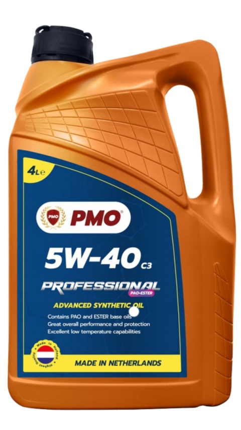 PMO PROFESSIONAL SERIES 5W40 C3 4L PAO + ESTER