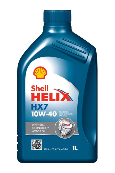 Shell Helix HX7 A3/B3/B4 SN/CF 10W-40 1L