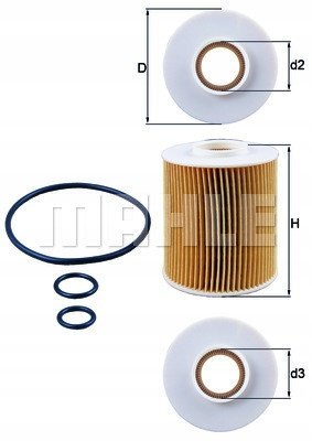 PURRO PUR-PO5003 Filtr oleju PURRO PUR-PO5003 Filtr oleju