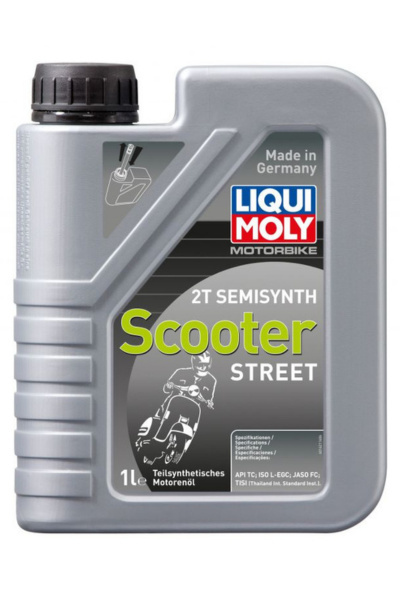 LIQUI MOLY Motorbike 2T Semisynth Scooter Street 1L