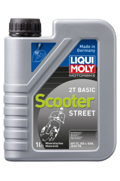 LIQUI MOLY Motorbike 2T Basic Scooter Street 1L LIQUI MOLY Motorbike 2T Basic Scooter Street 1L