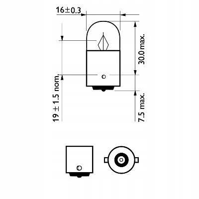 PHILIPS Philips 5 W 12821LLECOB2 PHILIPS Philips 5 W 12821LLECOB2