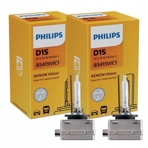 PHILIPS Philips D1S (gazowa lampa wyładowcza) 35 W 85415VIC1 PHILIPS Philips D1S (gazowa lampa wyładowcza) 35 W 85415VIC1