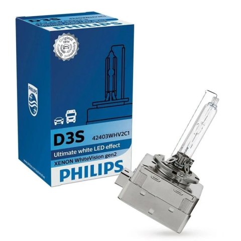 PHILIPS Philips D3S (gazowa lampa wyładowcza) 35 W 42403WHV2C1 PHILIPS Philips D3S (gazowa lampa wyładowcza) 35 W 42403WHV2C1
