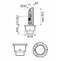 PHILIPS Philips D4R (gazowa lampa wyładowcza) 35 W 42406VIC1