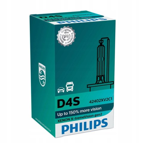 PHILIPS Philips D4S (gazowa lampa wyładowcza) 35 W 42402XV2C1 PHILIPS Philips D4S (gazowa lampa wyładowcza) 35 W 42402XV2C1