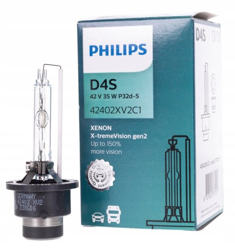 PHILIPS Philips D4S (gazowa lampa wyładowcza) 35 W 42402XV2C1 PHILIPS Philips D4S (gazowa lampa wyładowcza) 35 W 42402XV2C1