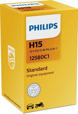 PHILIPS Philips H15 55/15 W 12580C1 PHILIPS Philips H15 55/15 W 12580C1