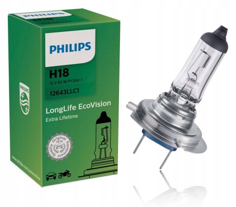 PHILIPS Philips H18 65 W 12643LLC1 PHILIPS Philips H18 65 W 12643LLC1