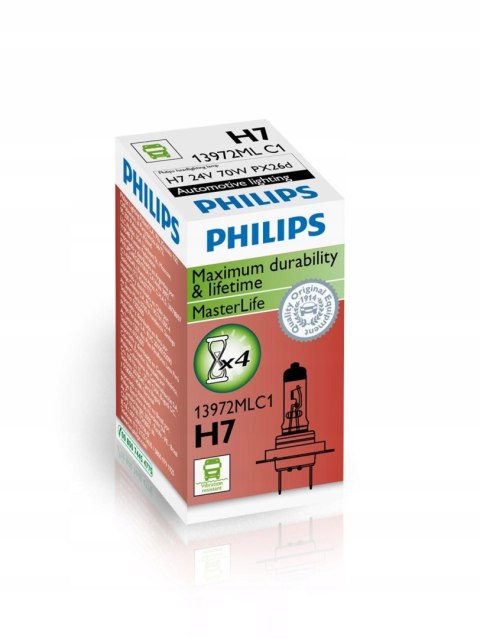 PHILIPS Philips H7 70 W 13972MLC1 1 szt. PHILIPS Philips H7 70 W 13972MLC1 1 szt.