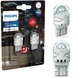 PHILIPS Żarówki LED PHILIPS Ultinon Pro3100 W21/5W RED