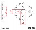 JT Zębatka przednia stal JT 50 (530) z.16 JTF278,16 JT Zębatka przednia stal JT 50 (530) z.16 JTF278,16