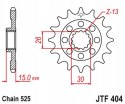 JT Zębatka przednia stal JT 525 z.14 JTF404,14 JT Zębatka przednia stal JT 525 z.14 JTF404,14