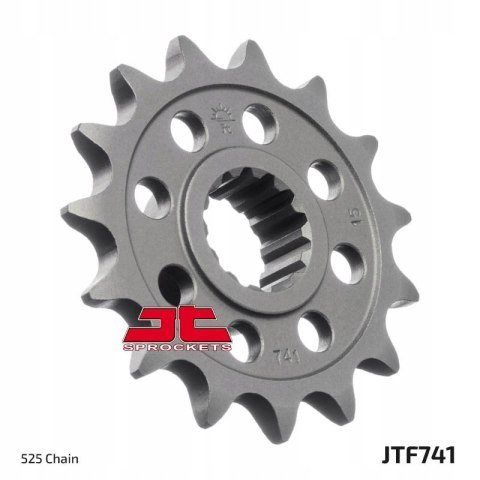 JT Zębatka przednia stal JT 525 z.15 JTF741,15 JT Zębatka przednia stal JT 525 z.15 JTF741,15