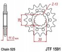 JT Zębatka przednia stal JT typ łańcucha 525 16 JT Zębatka przednia stal JT typ łańcucha 525 16