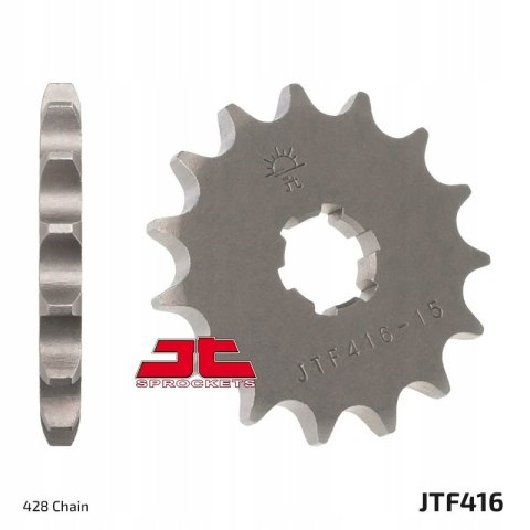JT Zębatka przednia stal łańcuch 428 ilość zębów 14 SUZUKI RM; YAMAHA RD, JT Zębatka przednia stal łańcuch 428 ilość zębów 14 SUZUKI RM; YAMAHA RD,