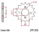 JT Zębatka przednia stal łańcuch 50 ilość zębów 13 CAGIVA RAPTOR, JT Zębatka przednia stal łańcuch 50 ilość zębów 13 CAGIVA RAPTOR,