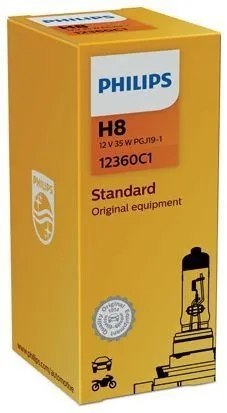 PHILIPS Philips H8 35 W 12360C1 1 szt. PHILIPS Philips H8 35 W 12360C1 1 szt.