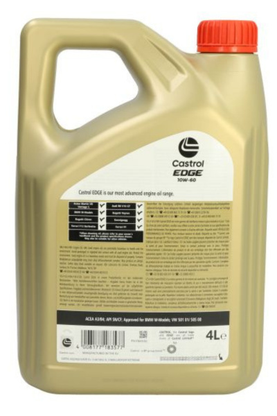 CASTROL EDGE SUPERCAR 10W-60 4L CASTROL EDGE SUPERCAR 10W-60 4L