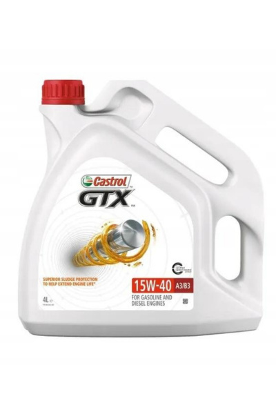 CASTROL GTX 15W-40 A3/B3 4L CASTROL GTX 15W-40 A3/B3 4L