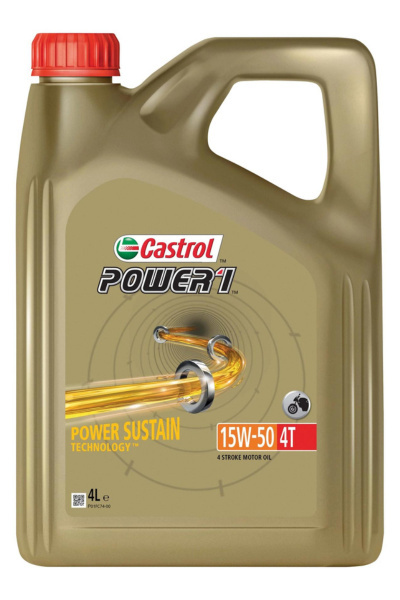 CASTROL POWER 1 4T 15W-50 4L CASTROL POWER 1 4T 15W-50 4L