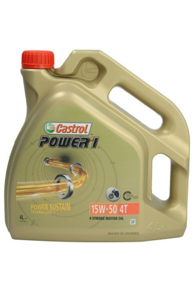 CASTROL POWER 1 4T 15W-50 4L CASTROL POWER 1 4T 15W-50 4L