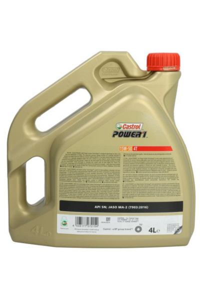 CASTROL POWER 1 4T 15W-50 4L CASTROL POWER 1 4T 15W-50 4L