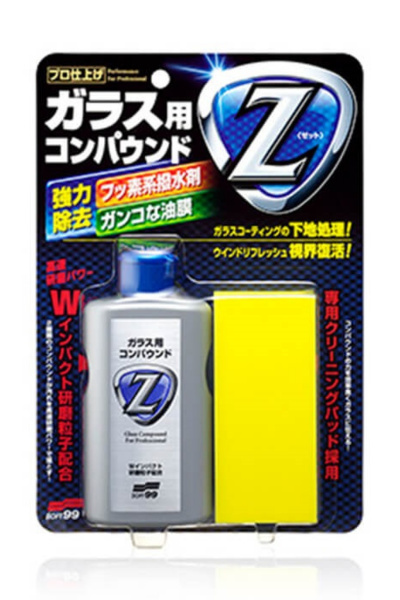 SOFT99 Glass Compound Z przygotowanie szyby 100 ml SOFT99 Glass Compound Z przygotowanie szyby 100 ml