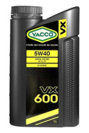 YACCO VX 600 5W-40 1L YACCO VX 600 5W-40 1L