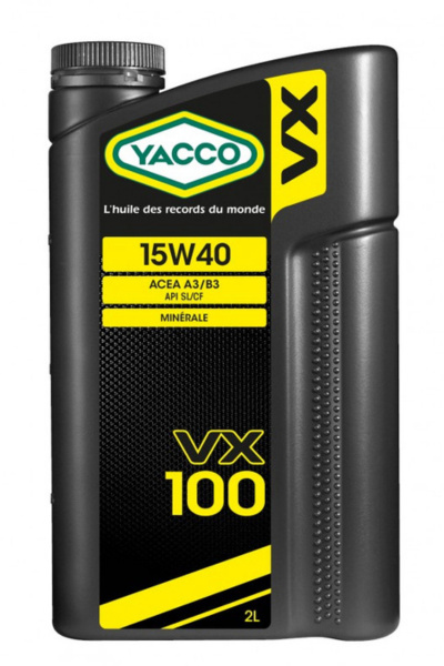 YACCO VX100 15W-40 2L YACCO VX100 15W-40 2L
