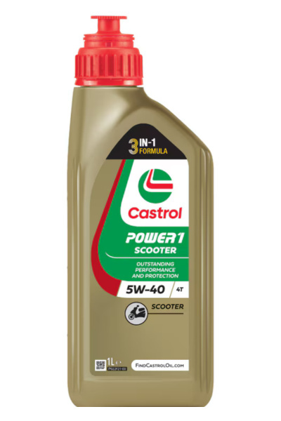 CASTROL POWER 1 SCOOTER 4T 5W-40 1L CASTROL POWER 1 SCOOTER 4T 5W-40 1L