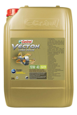 CASTROL VECTON LONG DRAIN 10W-40 E6/E9 20L