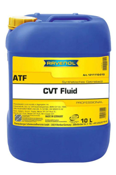 RAVENOL CVT Fluid 10L RAVENOL CVT Fluid 10L