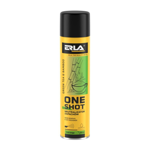 ERLA ONE SHOT GREEN TEA &BAMBOO 600ml - Neutralizator zapachu