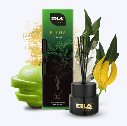ERLA RITHA PURE AIR - Patyczki zapachowe 100ml ERLA RITHA PURE AIR - Patyczki zapachowe 100ml