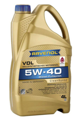 RAVENOL VDL SAE 5W-40 CleanSynto® 4L