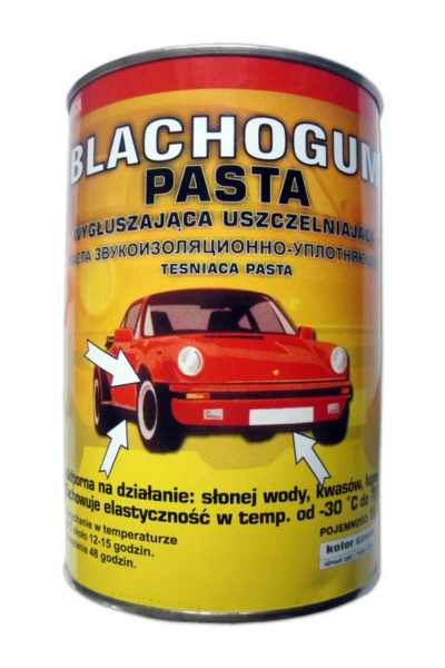 BLACHOGUM Pasta wygłuszająca uszczelniająca 1L BLACHOGUM Pasta wygłuszająca uszczelniająca 1L