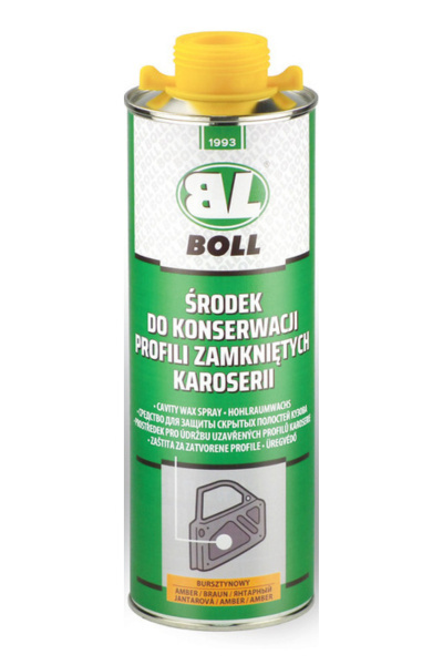 BOLL Środek do konserwacji profili zamkniętych karoserii BURSZTYNOWY 1L - POD PISTOLET BOLL Środek do konserwacji profili zamkniętych karoserii BURSZTYNOWY 1L - POD PISTOLET