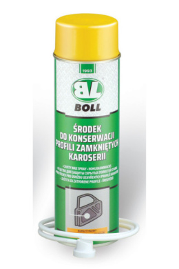 BOLL Środek do konserwacji profili zamkniętych karoserii BURSZTYNOWY 500ML - SPRAY