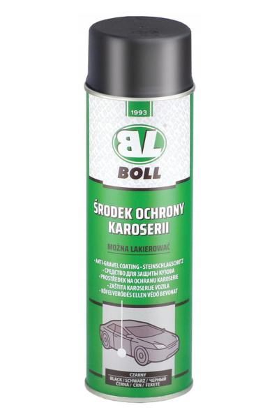BOLL - Środek ochrony karoserii CZARNY 500ML - BARANEK DO PROGÓW - SPRAY BOLL - Środek ochrony karoserii CZARNY 500ML - BARANEK DO PROGÓW - SPRAY