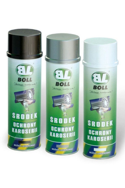 BOLL - Środek ochrony karoserii SZARY 500ML - BARANEK DO PROGÓW - SPRAY BOLL - Środek ochrony karoserii SZARY 500ML - BARANEK DO PROGÓW - SPRAY